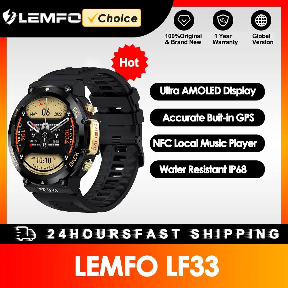 LEMFO  AMOLED Ʈ ġ,  ȭ,  ,  Ʈġ, IP68 , 400mah, 1.39 ġ, 360*360 HD ȭ, LF33